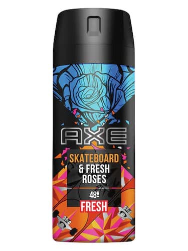 Skateboard & Fresh Roses